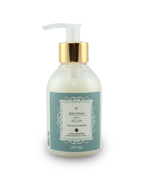SABONETE LIQUIDO SPICE GREEN 200ML