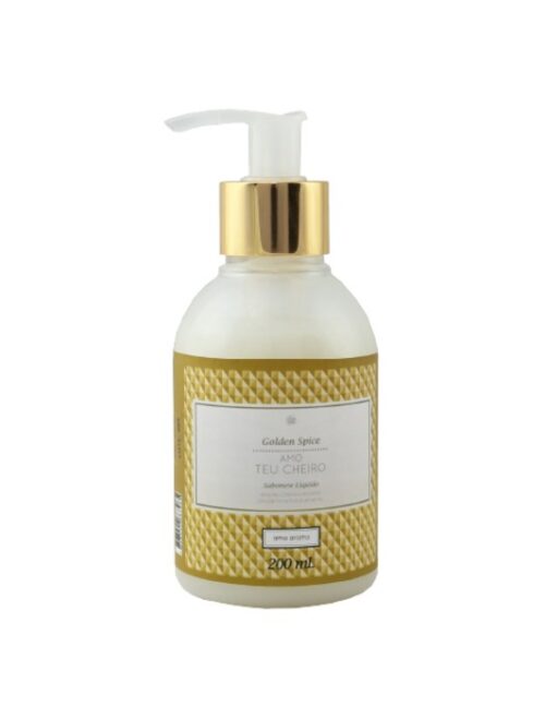 SABONETE LIQUIDO GOLDEN SPICE 200ML